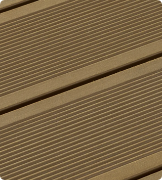 Light Brown Composite Decking & Cladding