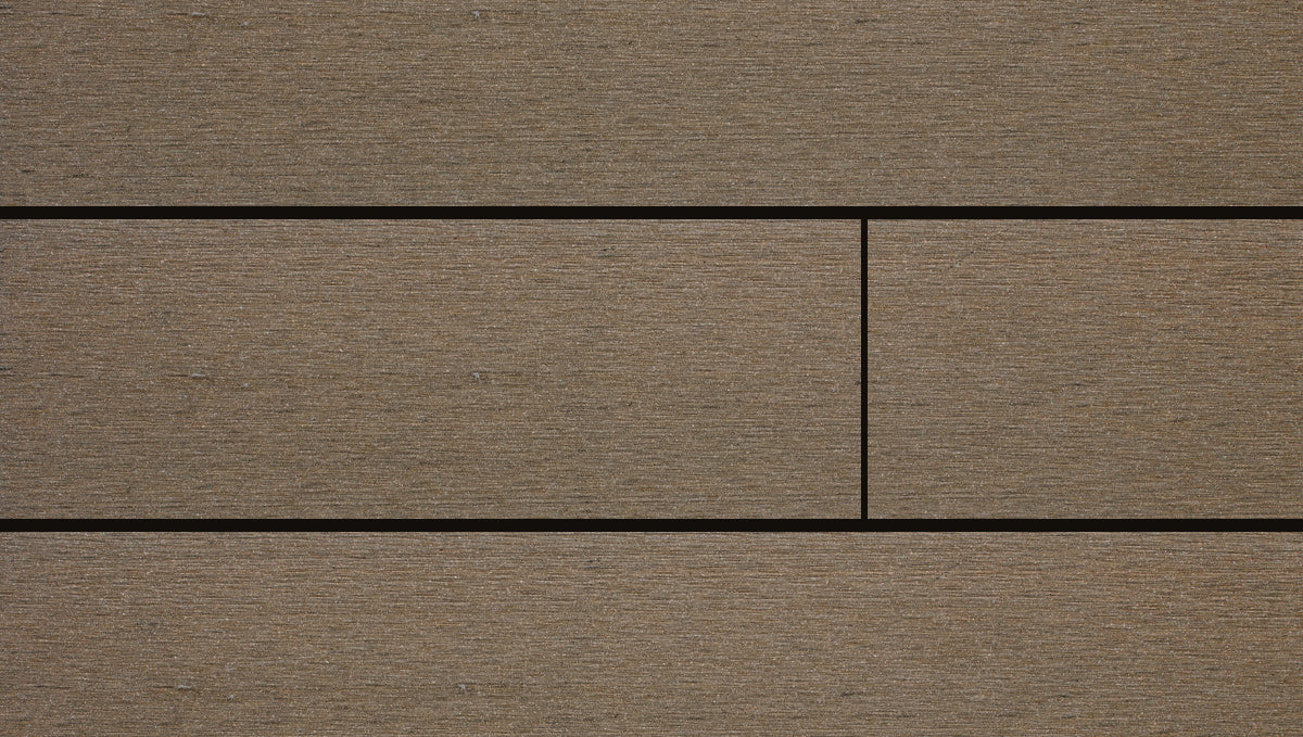 Trekker Bronze Sanded Cladding | Mid-Brown Composite Wall Cladding