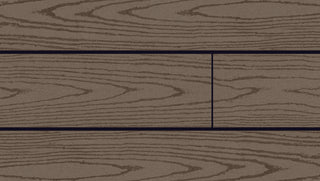 Trekker Cladding Wood Grain (Bronze)