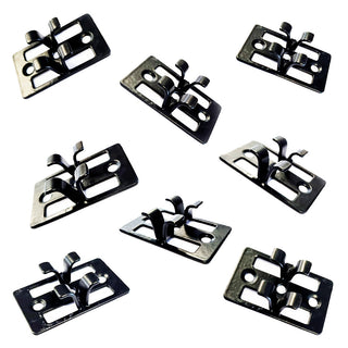 Black Coated Metal Decking Clips (Mixed Width Decking Only)