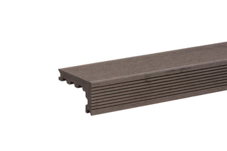 Grooved Chocolate Step Nosing  By Trekker