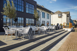 Outdoor Composite Decking Installation At The Mulberry