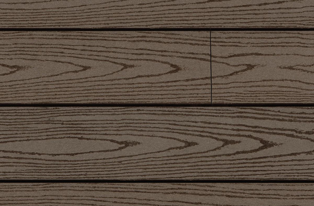 Trekker Mocha Wood Grain Cladding | Mid-Brown Composite Wall Cladding