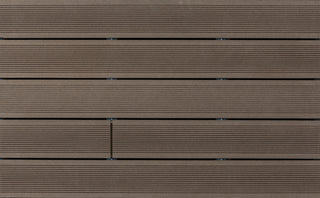 Grooved Narrow Width Decking (Chocolate)